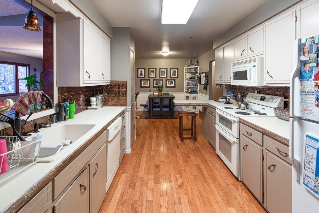 1 Before Photo White Galley Kitchen Remodel HighCraft   1 Before Photo White Galley Kitchen Remodel 1024x684 