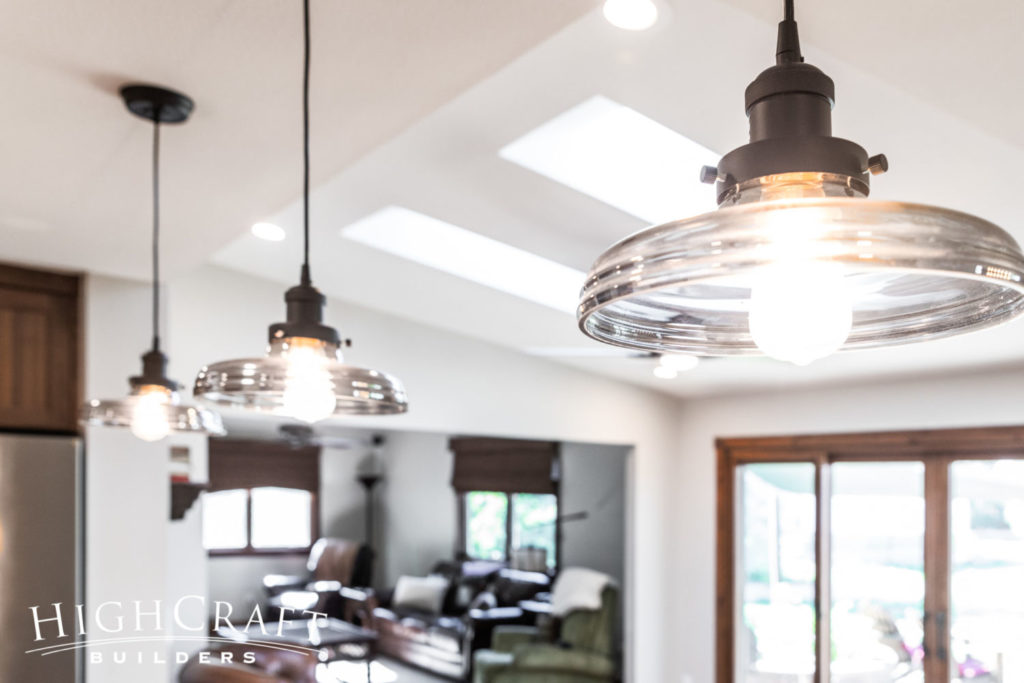 smoky-glass-pendants-island-kitchen-remodeling