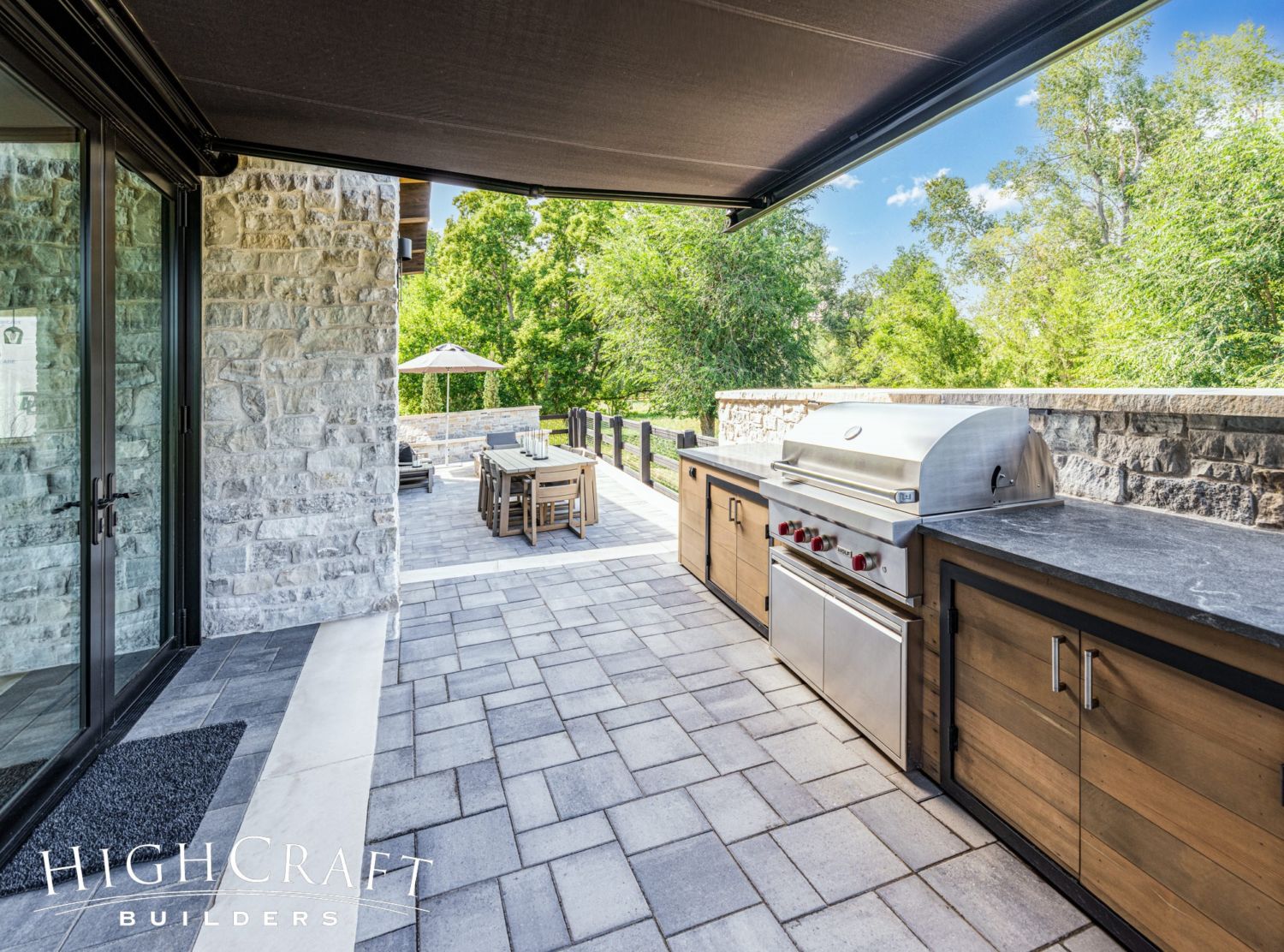 bbq outdoor kitchen 3d design