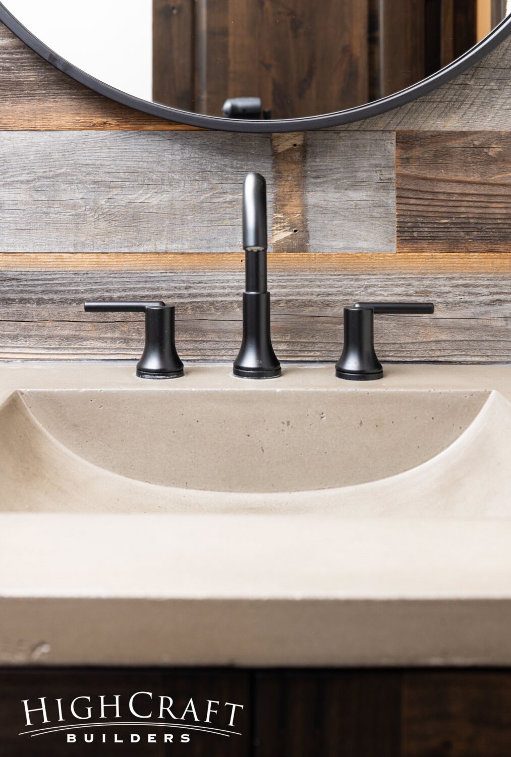 custom-home-powder-room-concrete-sink