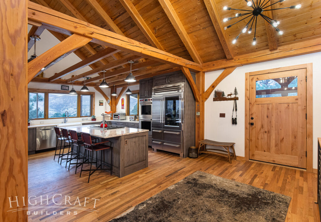 Timber Frame Remodel with Addition - HighCraft