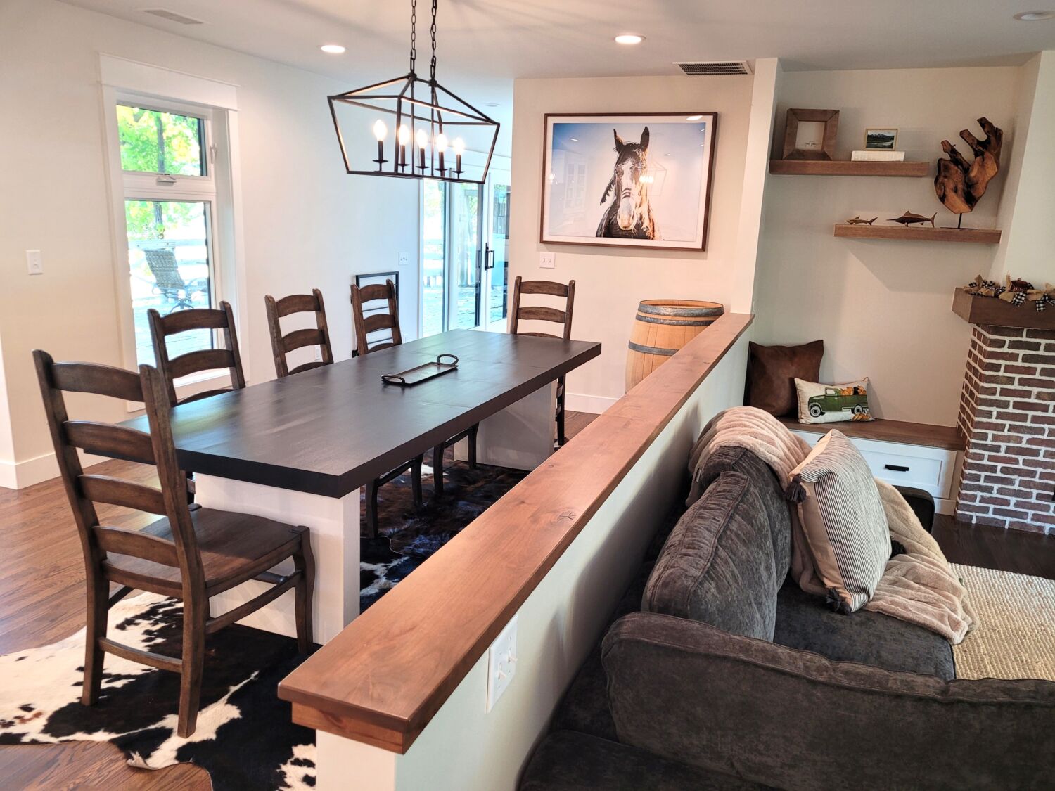 dining-room-remodel-wood-wall-cap