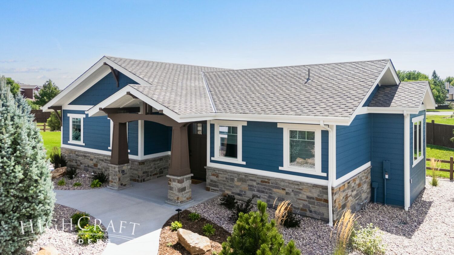 Fort Collins builder accessible guest house front entry