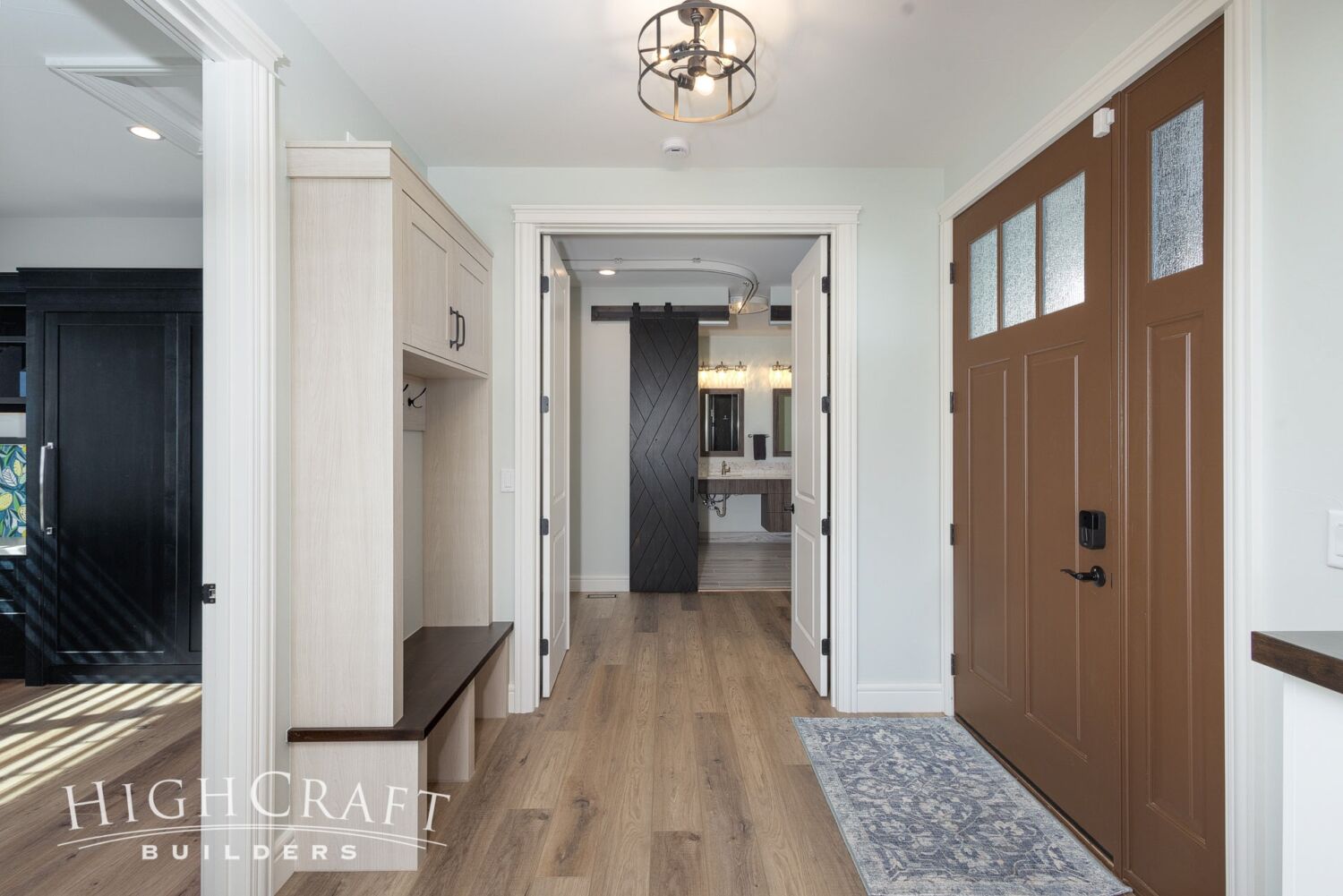 Fort Collins builder guest house front entry interior