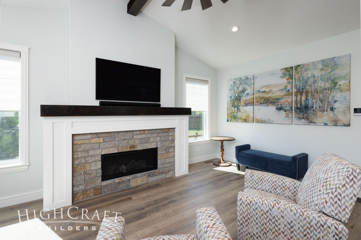 accessible guest house builder fort collins fireplace